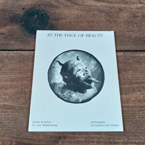 At The Edge Of Beauty Poems & Fiction Photographs Book Art Rare